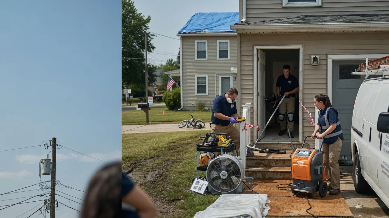 Water Damage Repair in Gilliam, LA near me